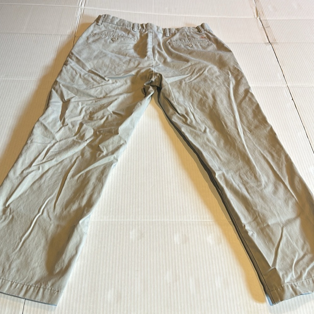 Dockers khaki D3 classic pants zipper front pockets front & back w buttons back - Picture 5 of 12